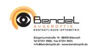 9x6 BendelOptik Logo mit Adresse